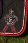 EuroStar / Excellent Badge Black-Cherry Red 