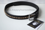 Happy Horse Shop / Gürtel Perlen Brown-Gold