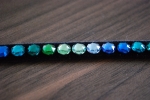 Magic Tack / 1-reihig Capri Blue-Blue Zircon-Emerald-Fern Green-Peridot-Crysolite-Light Sapphire-Sapphire